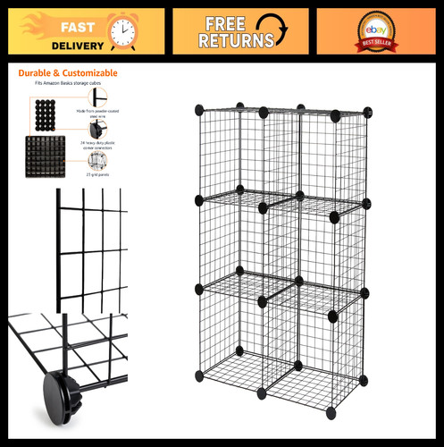Stackable cube wire grid - wire,