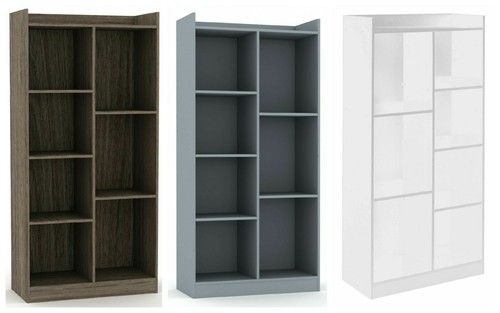 Cube tall wooden bookcase - cube,