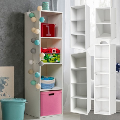Tall wide wooden 5 cube - tall,