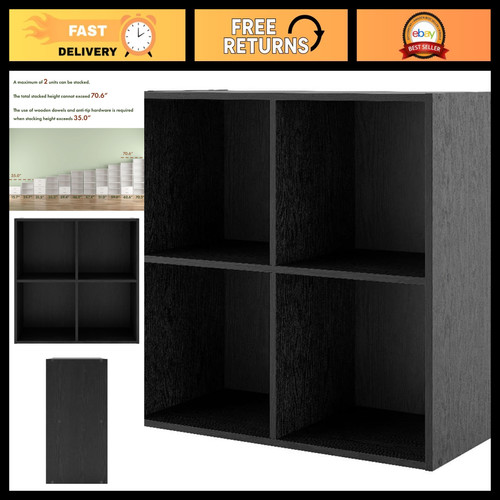 Cube stackable storage - 4-cube,