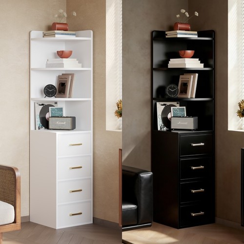Tall corner storage - corner, cabinet