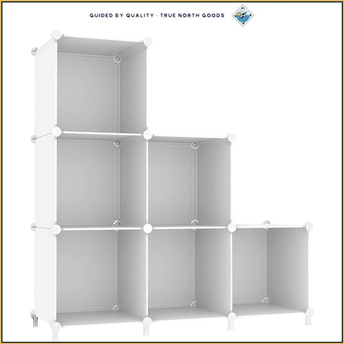 Cube storage organizer with - 6,