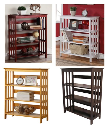 Tier wooden bookshelf - 3,