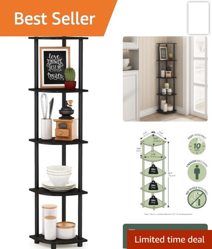 Turn tube tier corner - turn-n-tube, 5-tier