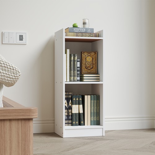 Tier narrow bookcase - 2-tier,